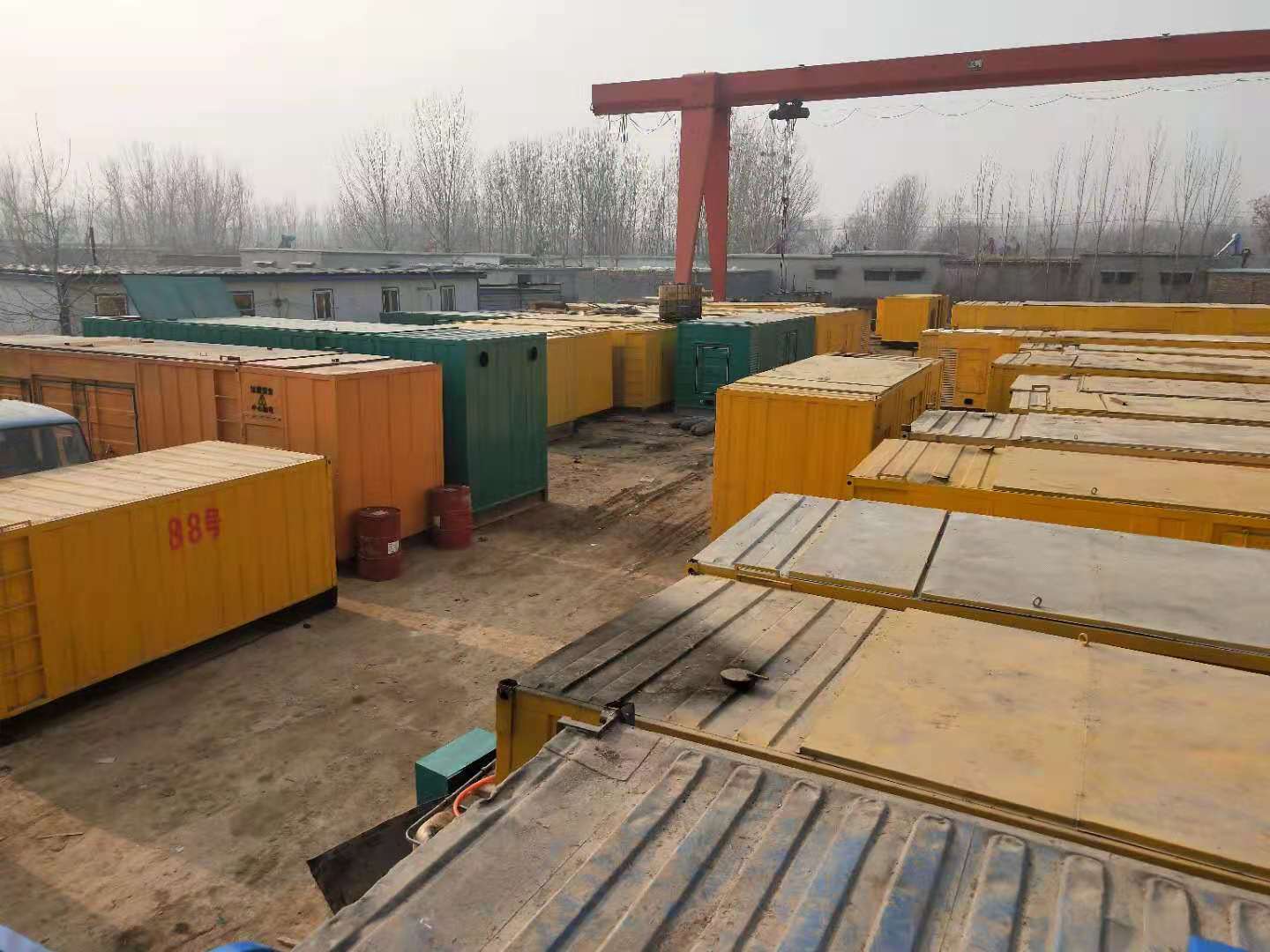 石家庄租赁发电机-灰尘、风沙对柴油发电机组造成哪些不良影响？